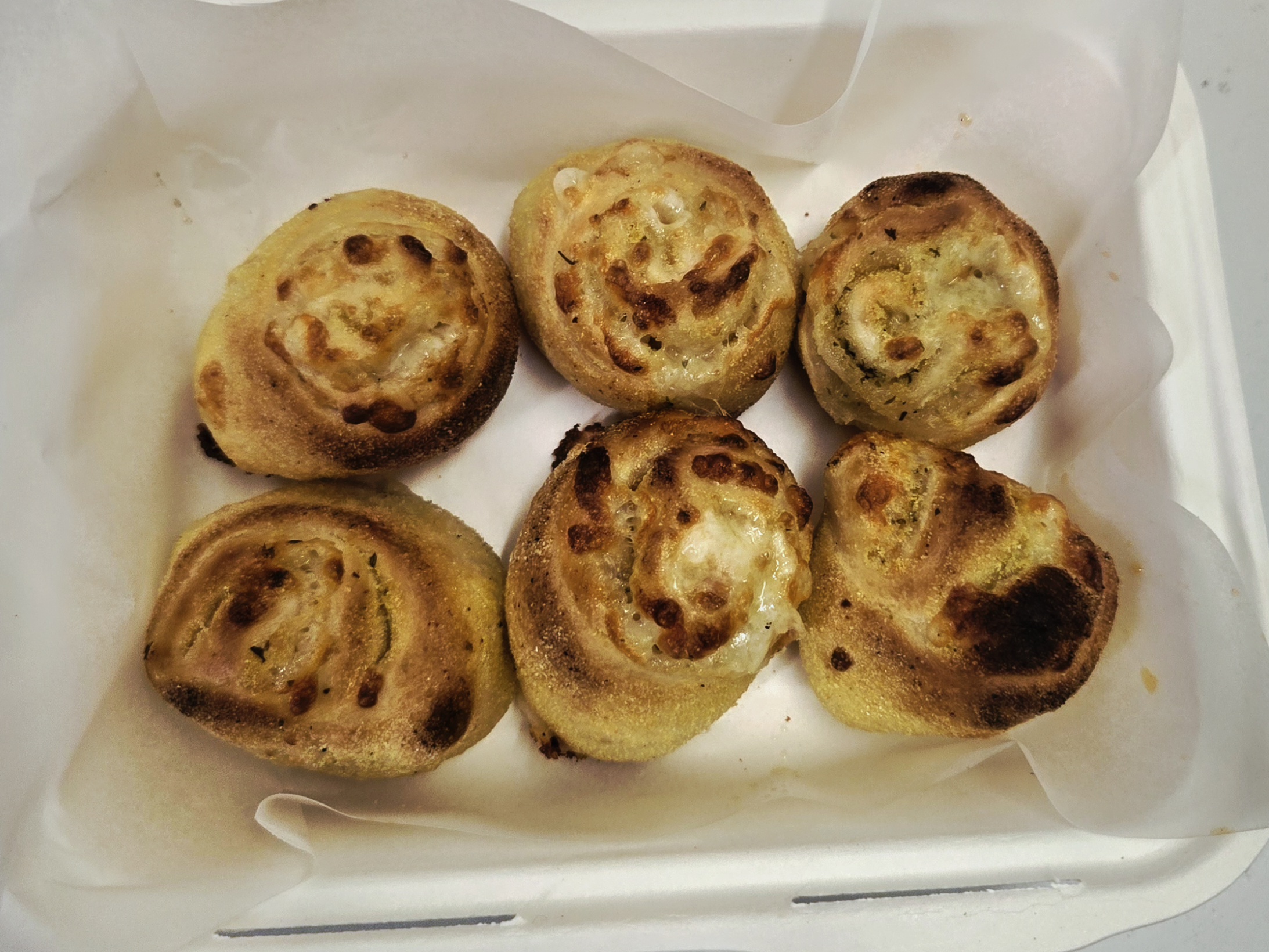 CHEESE TWISTED DOUGH BALLS