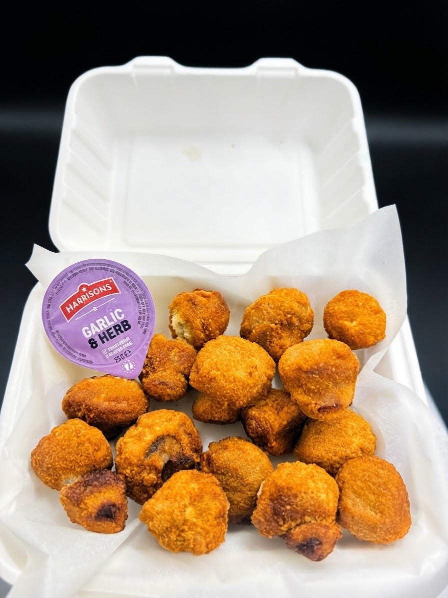 GARLIC BREADED MASHROOMS